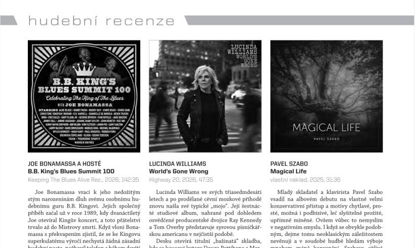 Recenze Magical Life v kulturním magazínu UNI
